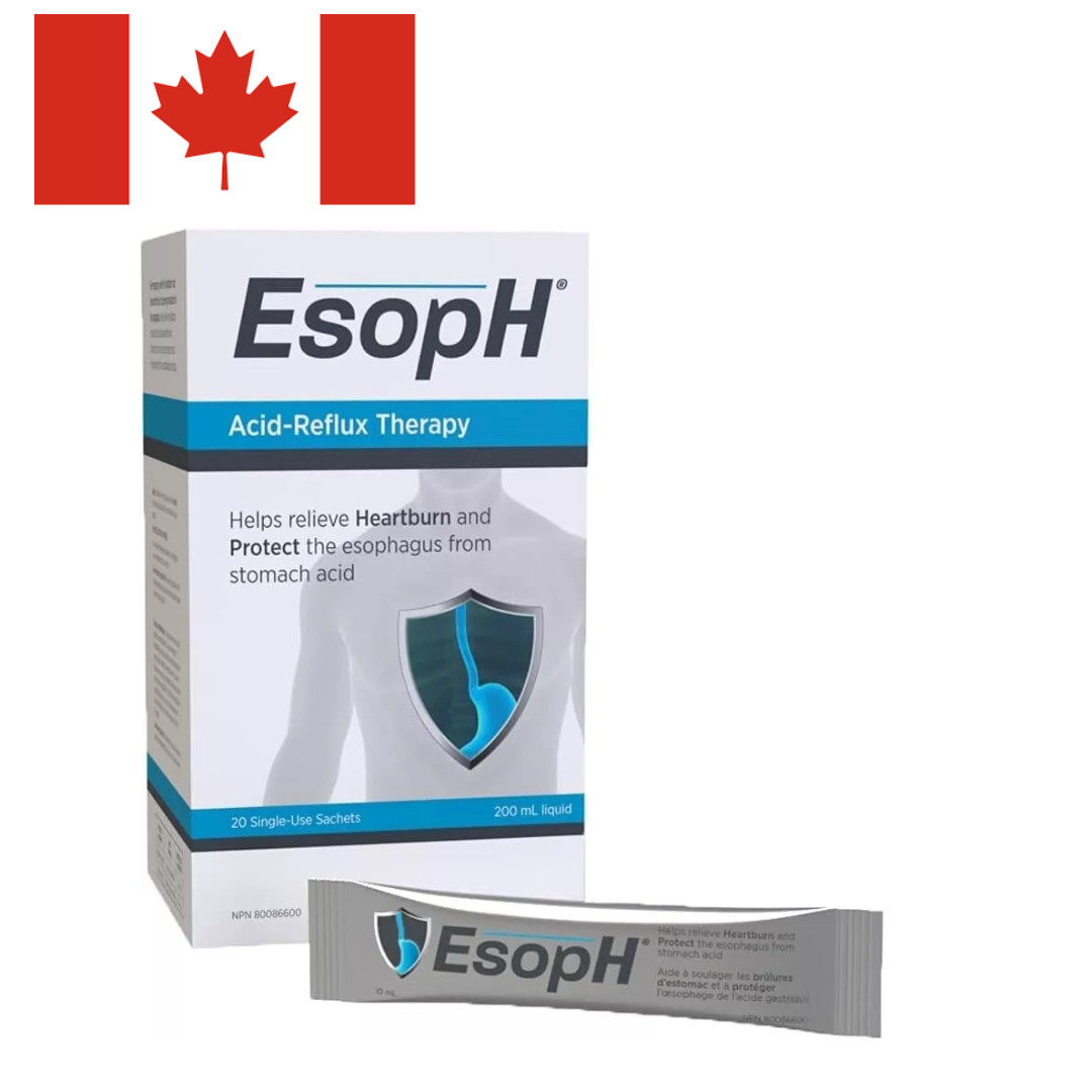 EsopH Acid Reflux Relief Effective Heartburn Symptom Relief & Esophagus 200ml