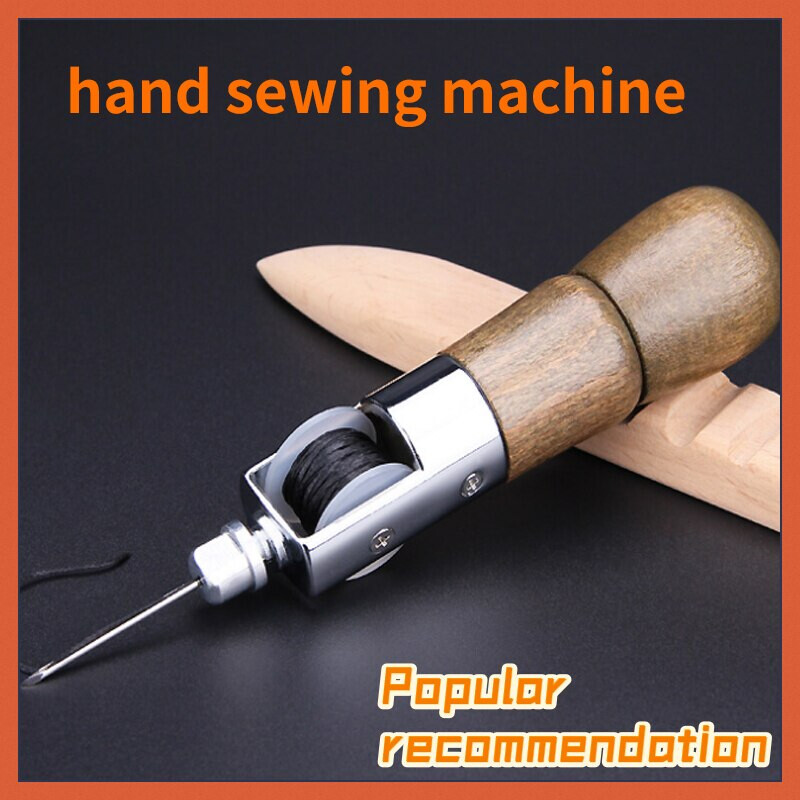 Maquina De Coser para Zapatos Cuero Cosedora De Zapato Costura Hilado Artesanal