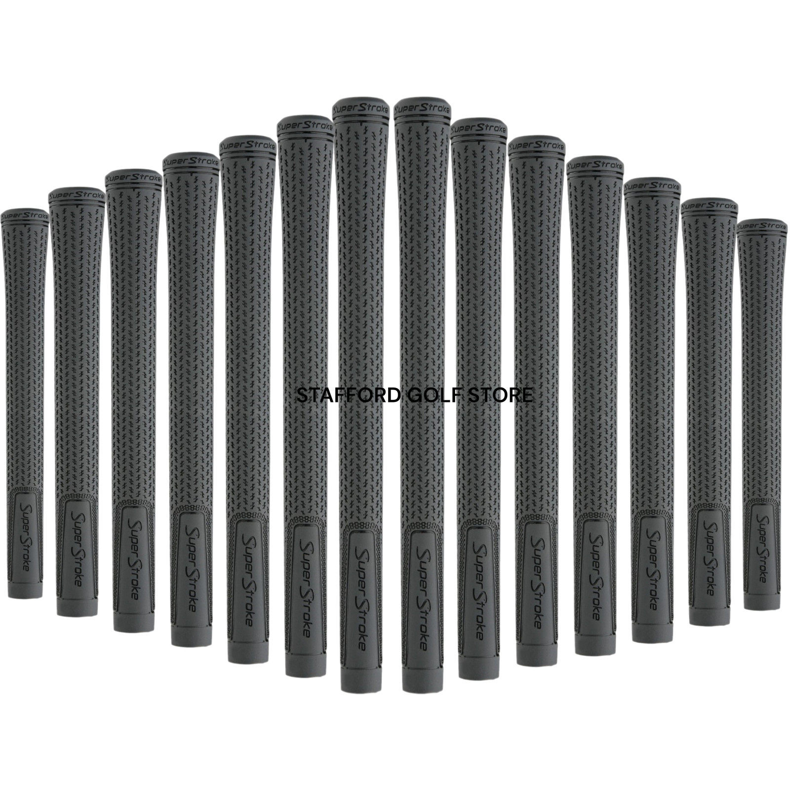 Super Stroke Crossline 2.0 Golf Club Grips Undersize Standard Midsize Jumbo Gray