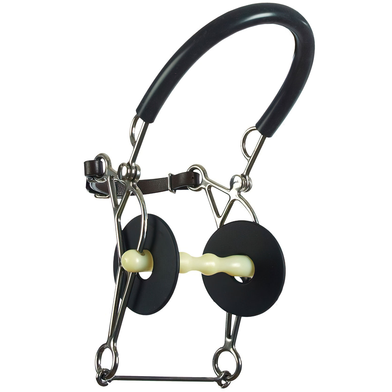 HAPPY MTH Mullen Smooth Hackamore Bit (467526SS)