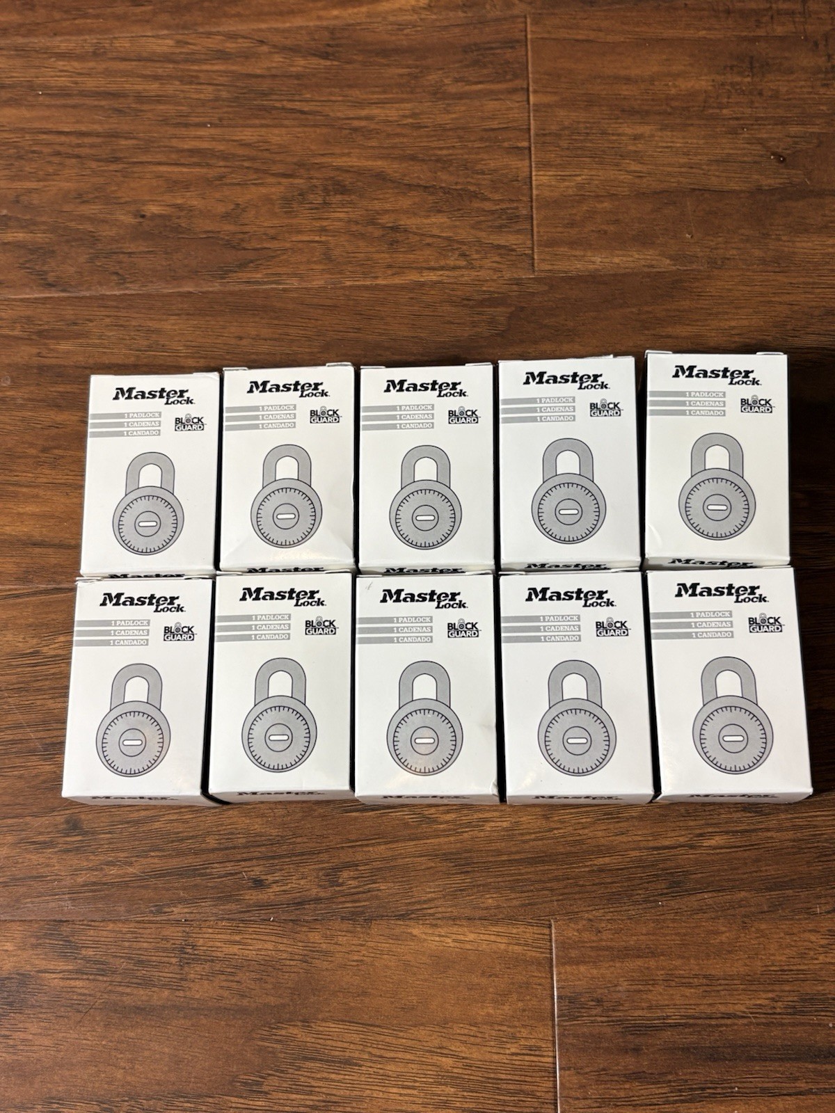Master Combination Lock V-629 Lot Of 10