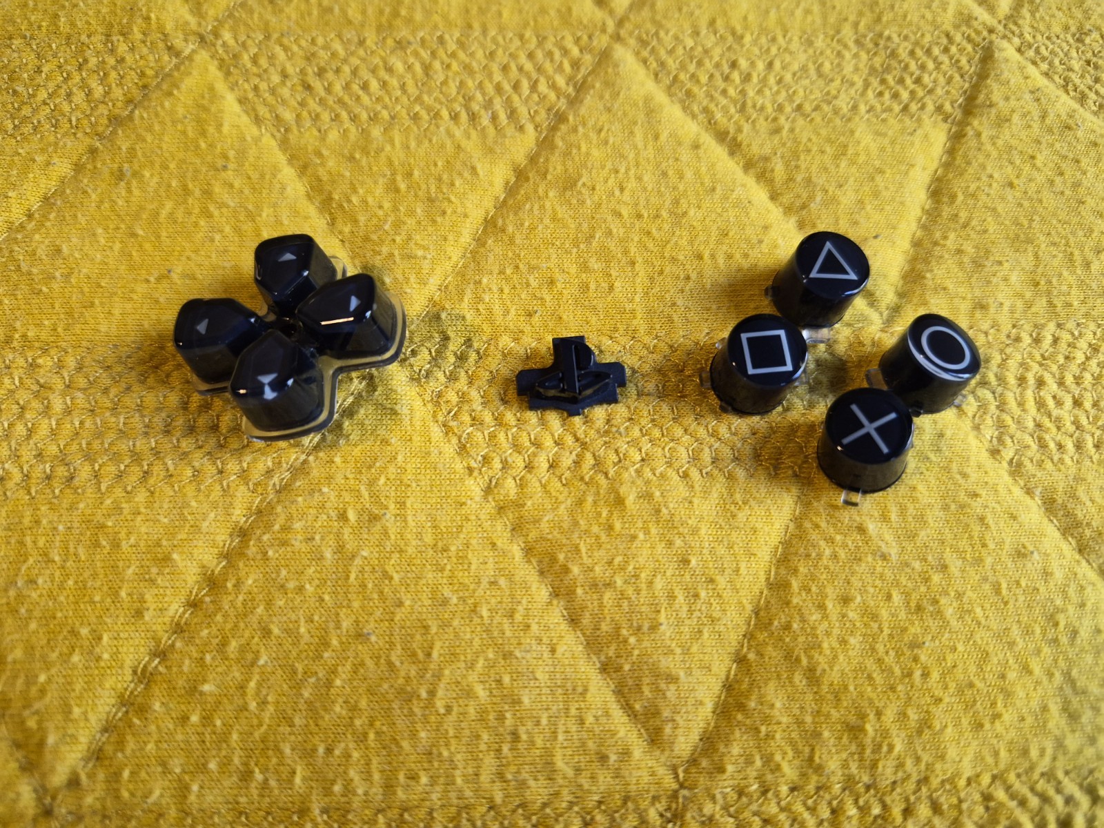 PS5 DualSense replacement buttons - Black - NEW