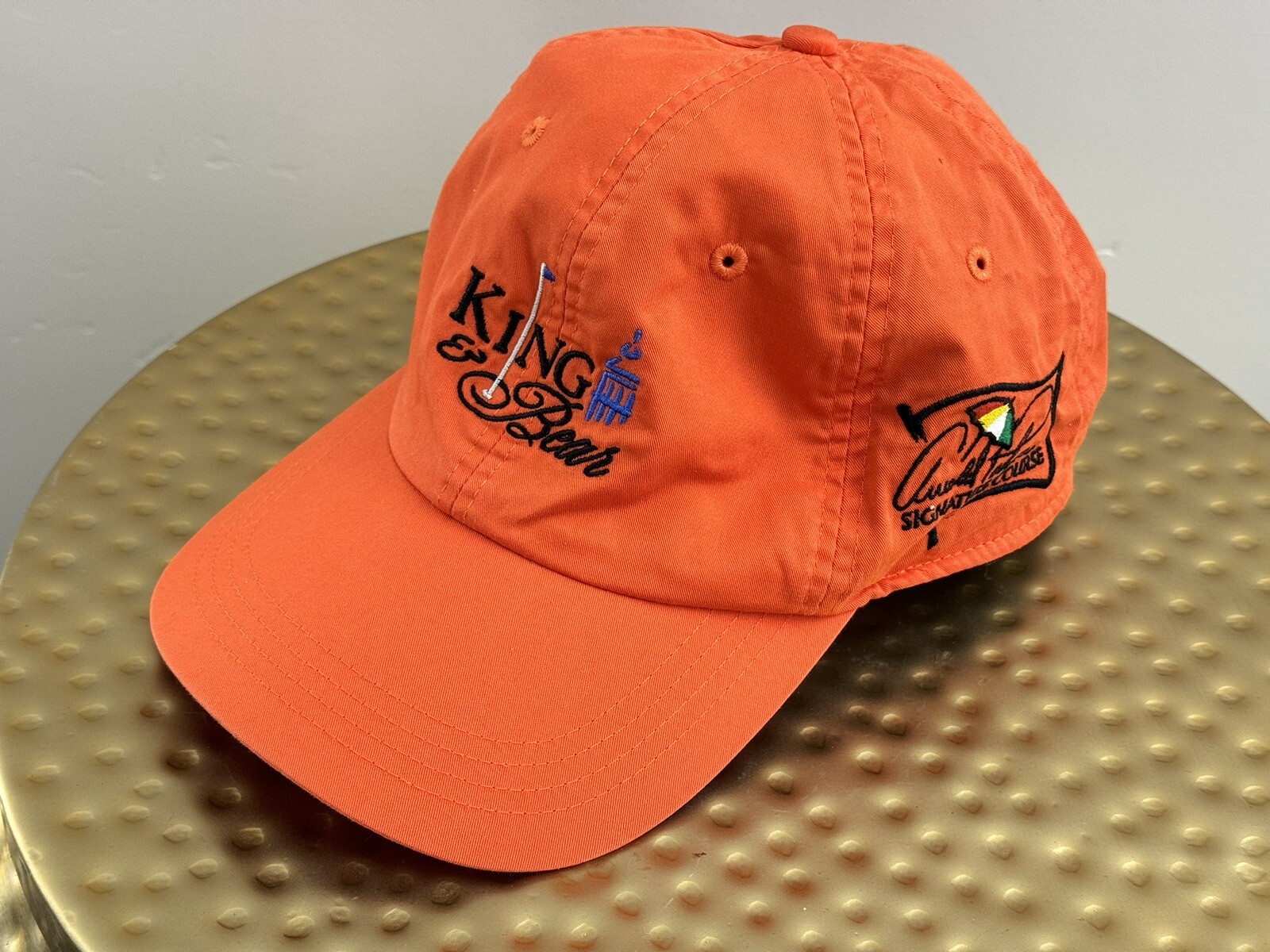 World Golf Village King & Bear Hat Orange Ahead Special Edition Nicklaus Palmer