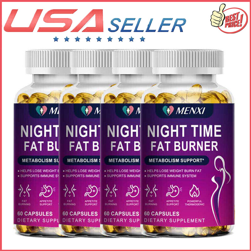 Night Time Fat Burner Supplement For Fat Burn Weight Loss Appetite Suppressant
