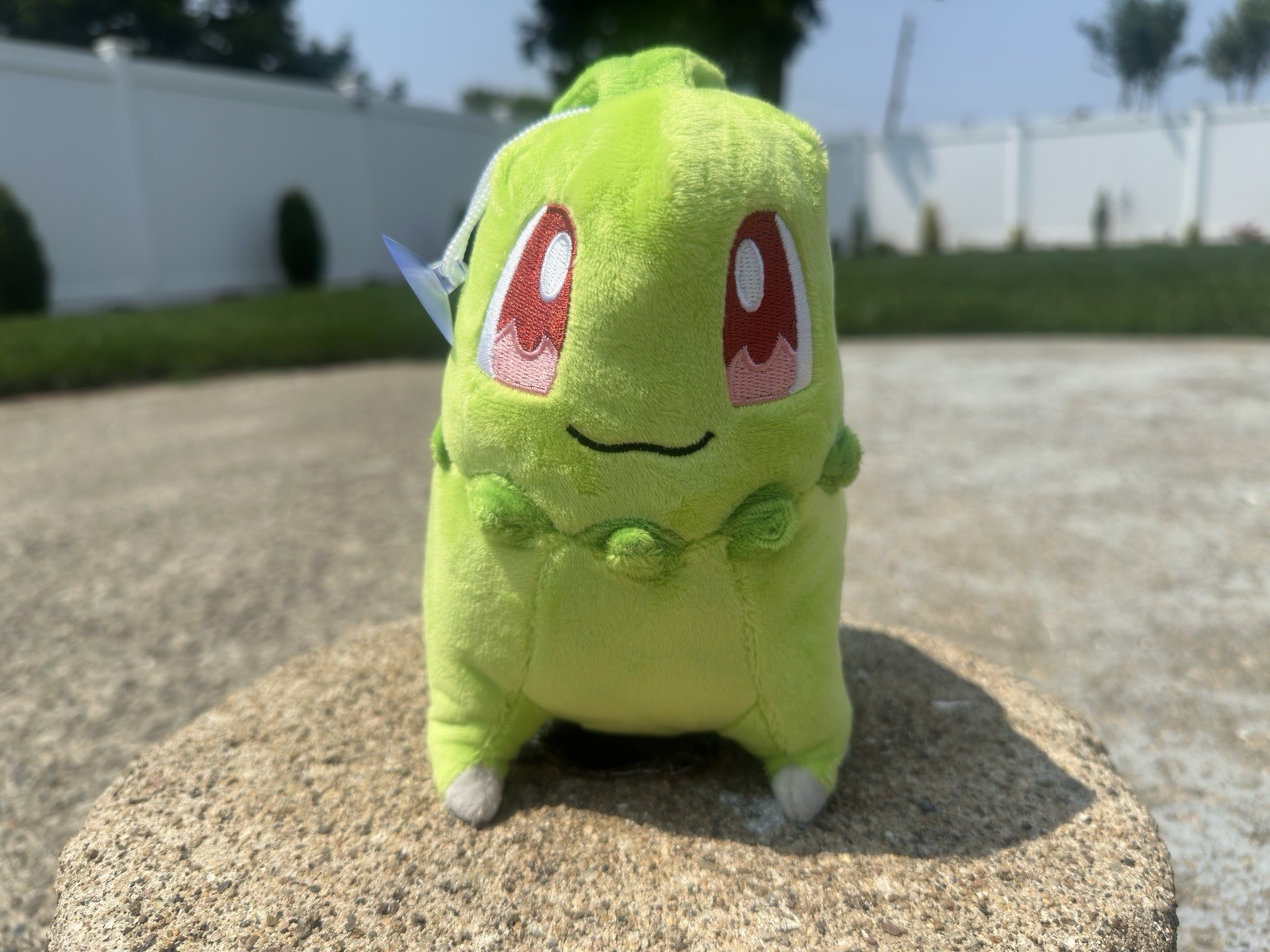 Pokemon Chikorita Plush 7.8 Brand New
