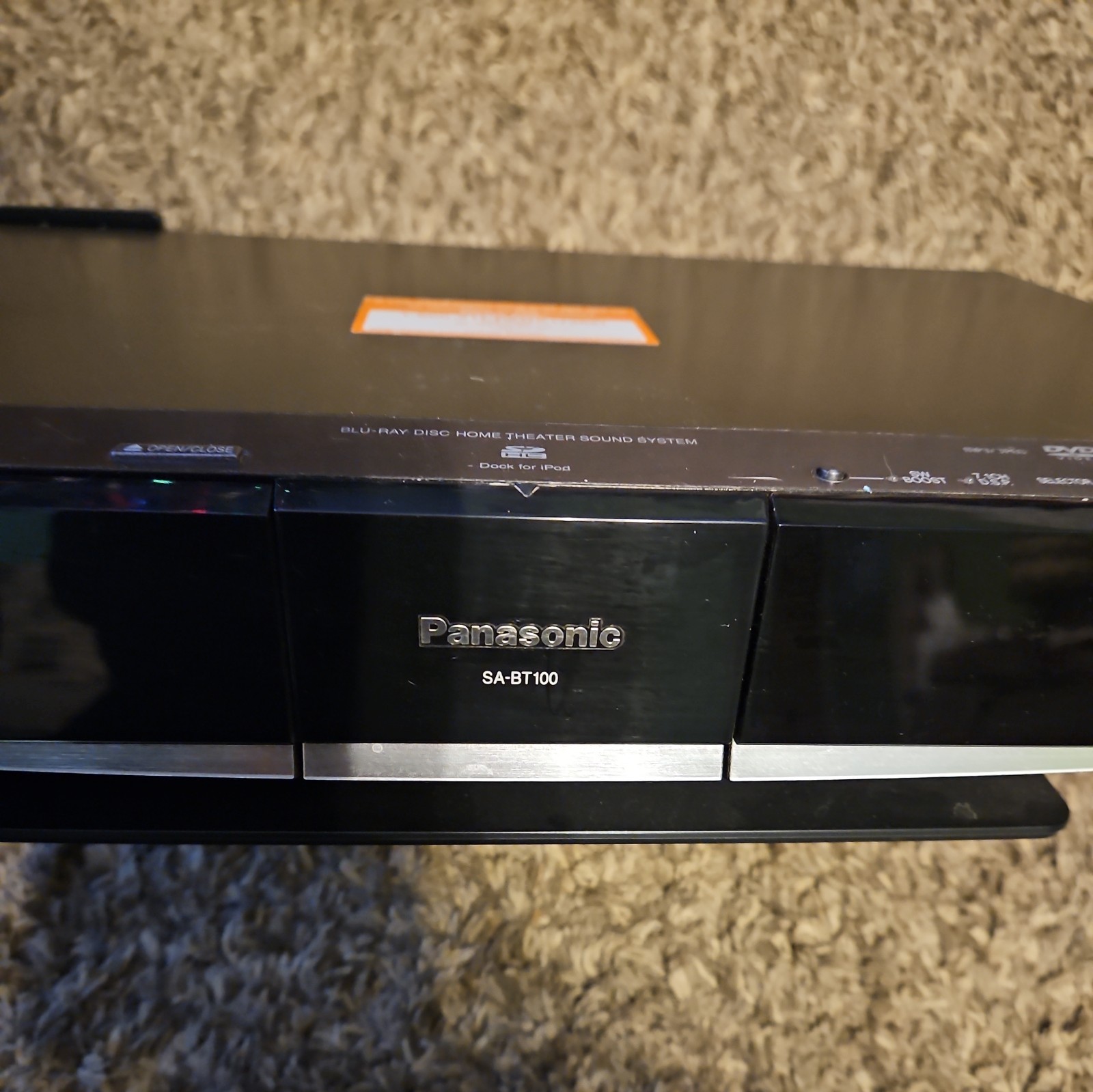 Panasonic SC-BT100 Blu-ray Home Theater System W/Remote