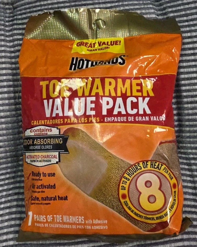 HotHands TT7PRPK Toe Warmers 7 Pairs
