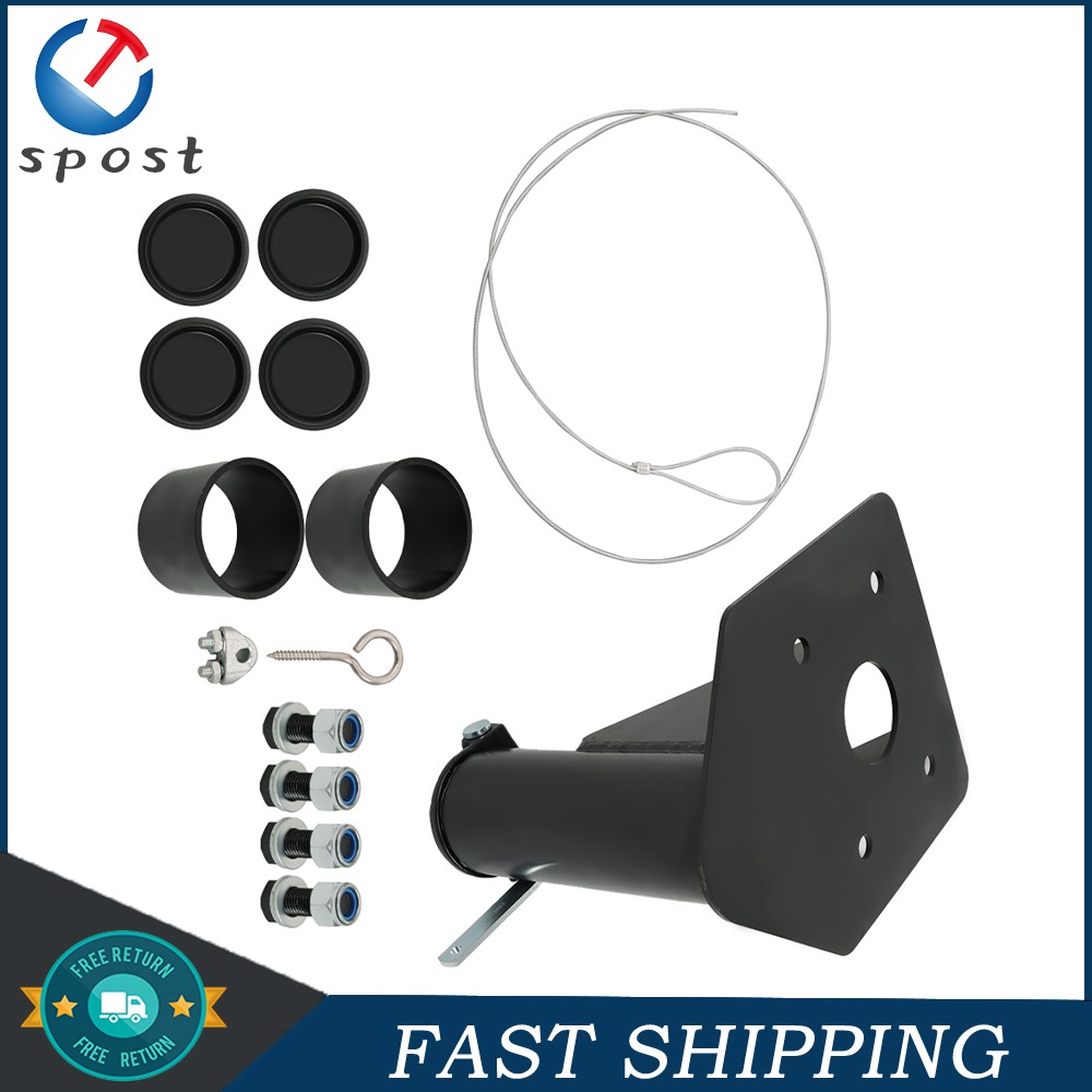 12"-17" Adjustable Forward Offset Fifth (5th) Wheel Adapter Hitch to Gooseneck