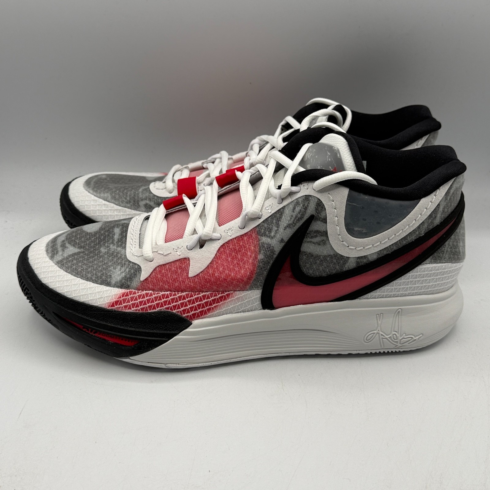 Nike Kyrie 8 Shoes Mens Black White Red Basketball Running DJ6017 100