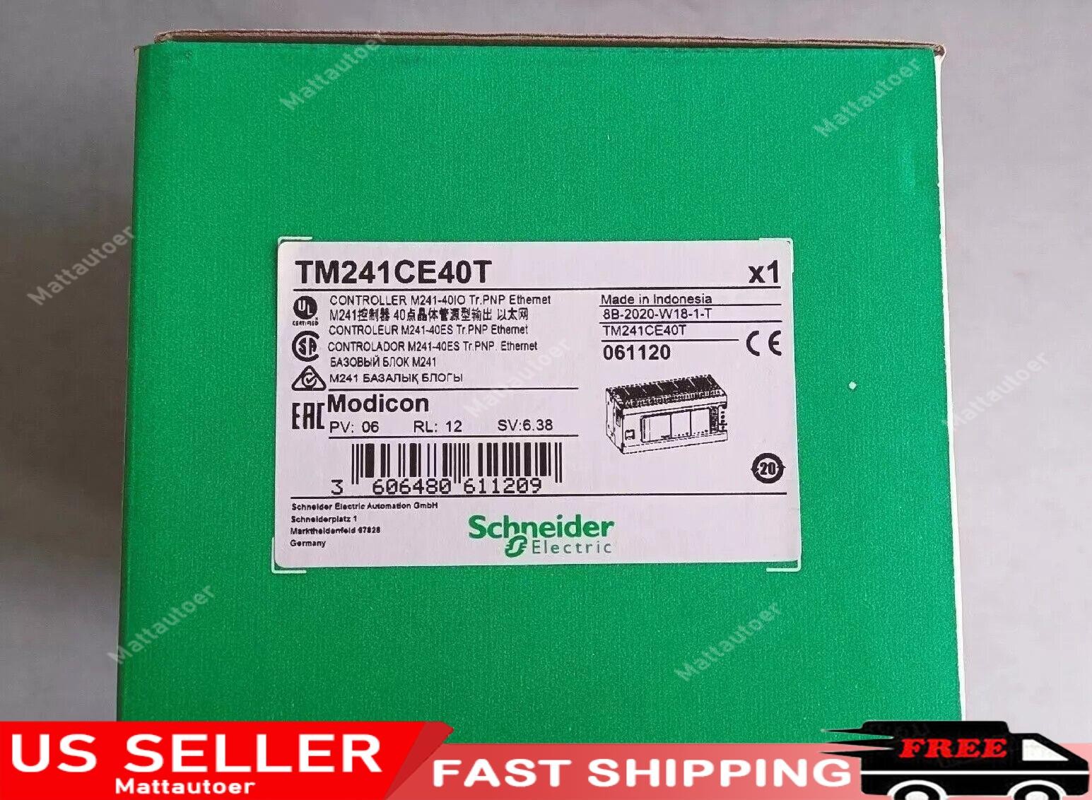 1PCS New original TM241CE40T Schneider TM241CE40T Fast delivery