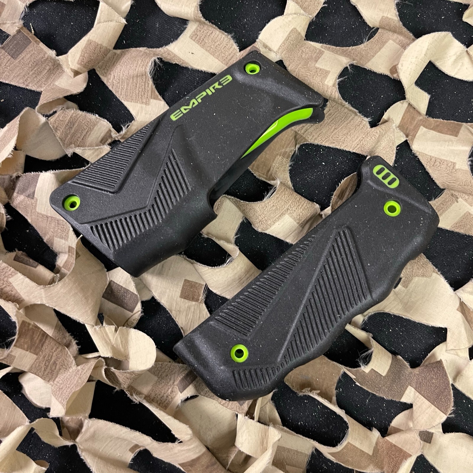 NEW Empire Mini GS Front & Rear Grip Combo - Black/Lime