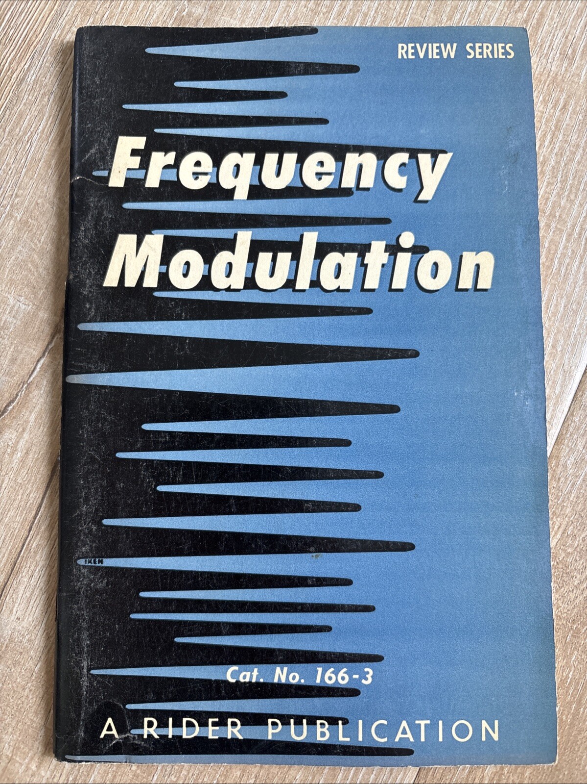 FREQUENCY MODULATION 166-3 1955 PB 1st Edition Review Series Rider Publications