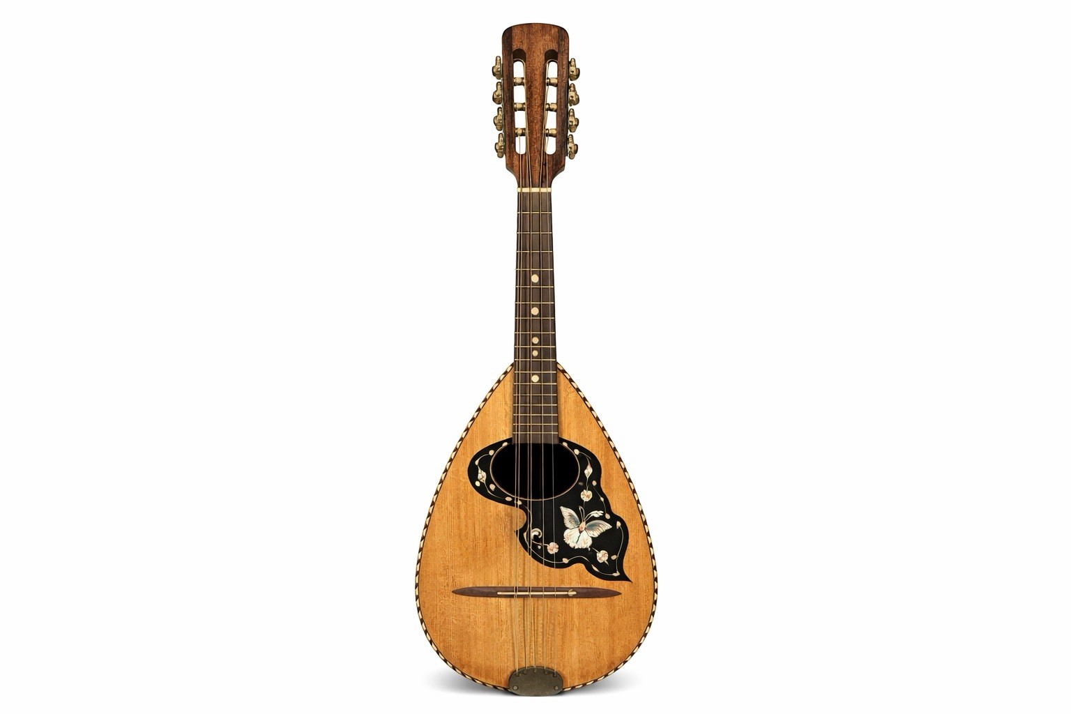 1950s/60s Italian Mandolin with Mother of Pearl Inlays Vintage Music