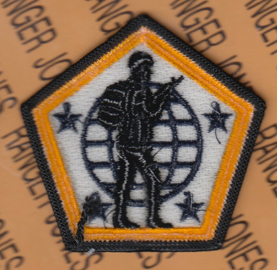 US Army Human Resourse Command HRC dress uniform ~3" patch m/e B