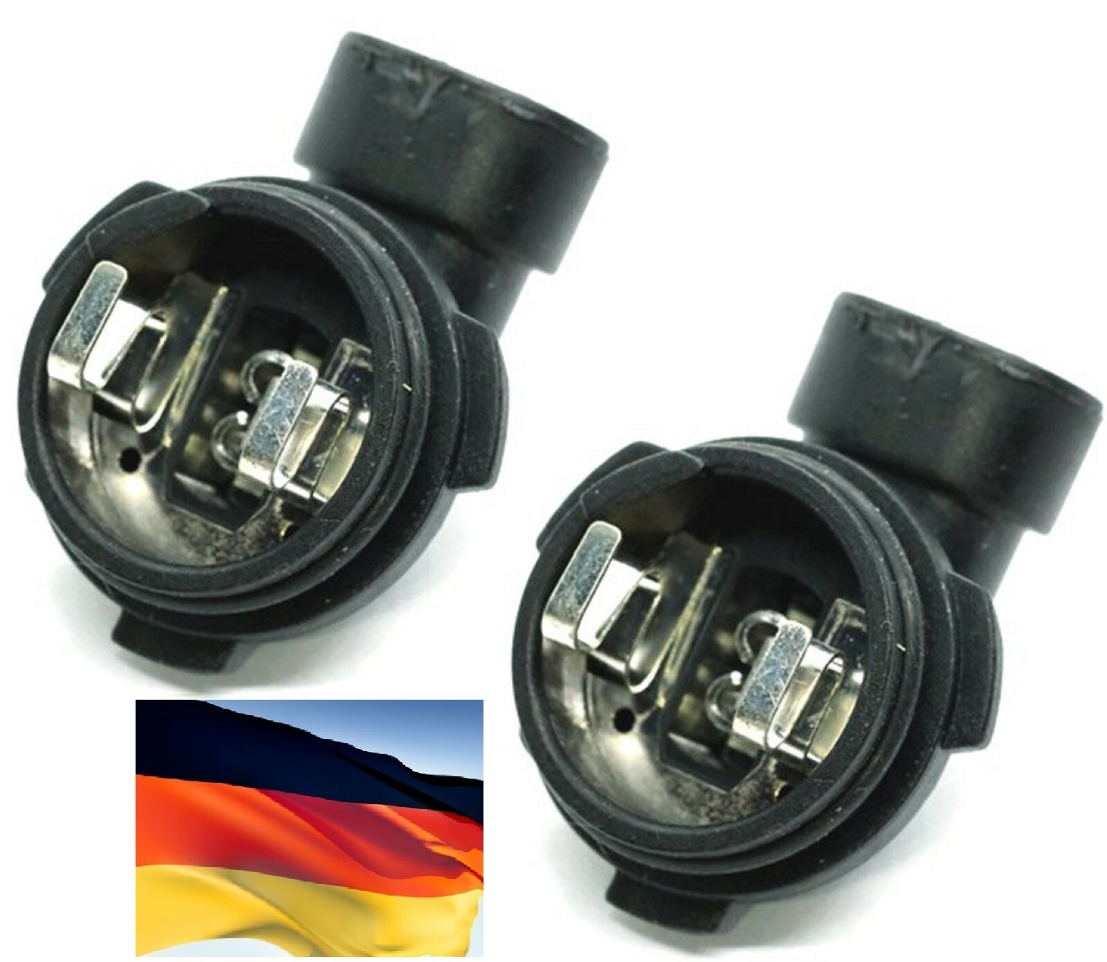 Flosser Wire Harness 1445 Pigtail Female H1 Fog Light Bulb Connector Holder Plug