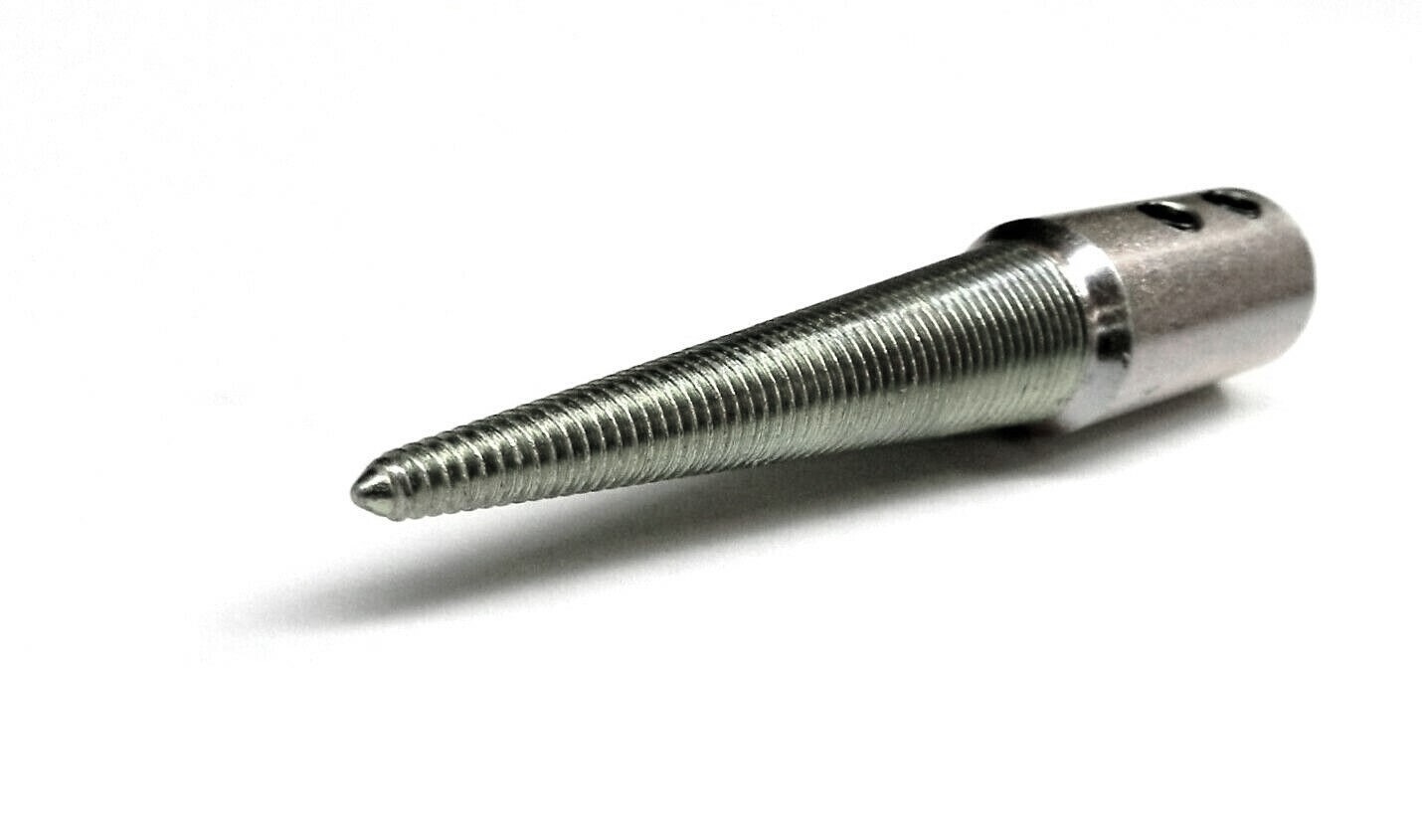 Spindle Tapered 1/4" Arbor Hole Tapered Threaded Left Hand Grinder-Buffer-Motor