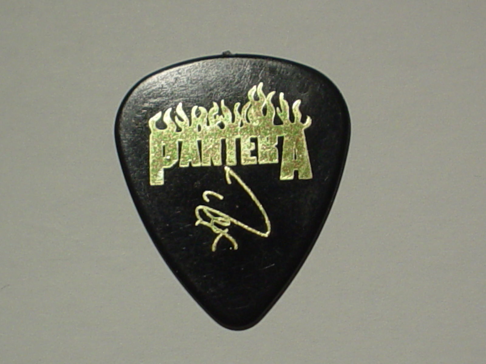 PanterA RaRe GUITAR PICK Rex Brown Signature Ozzfest 2000 Logo Concert Tour