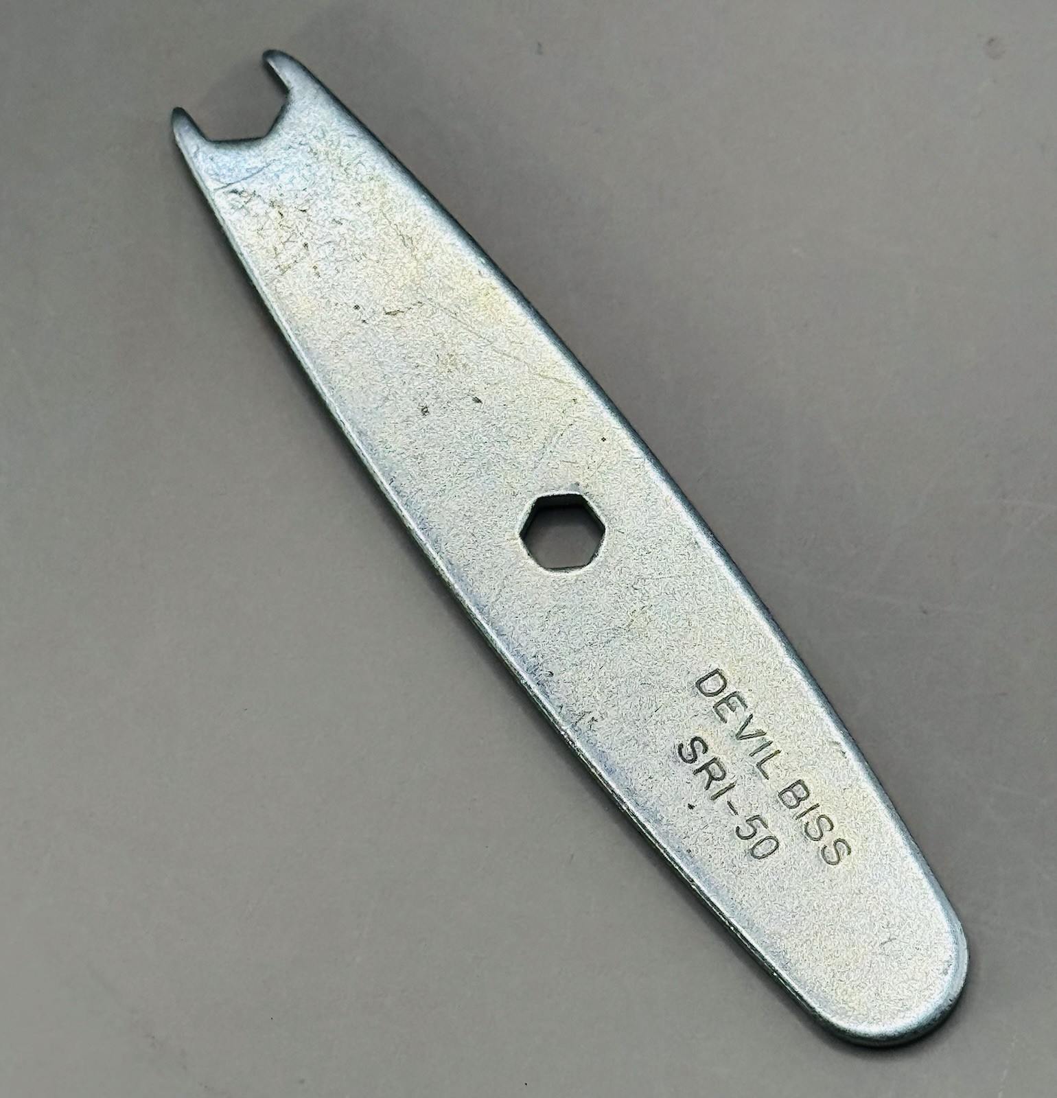 DeVilbiss SRI-50 Spanner Wrench Spray Gun Component Wrench 4"