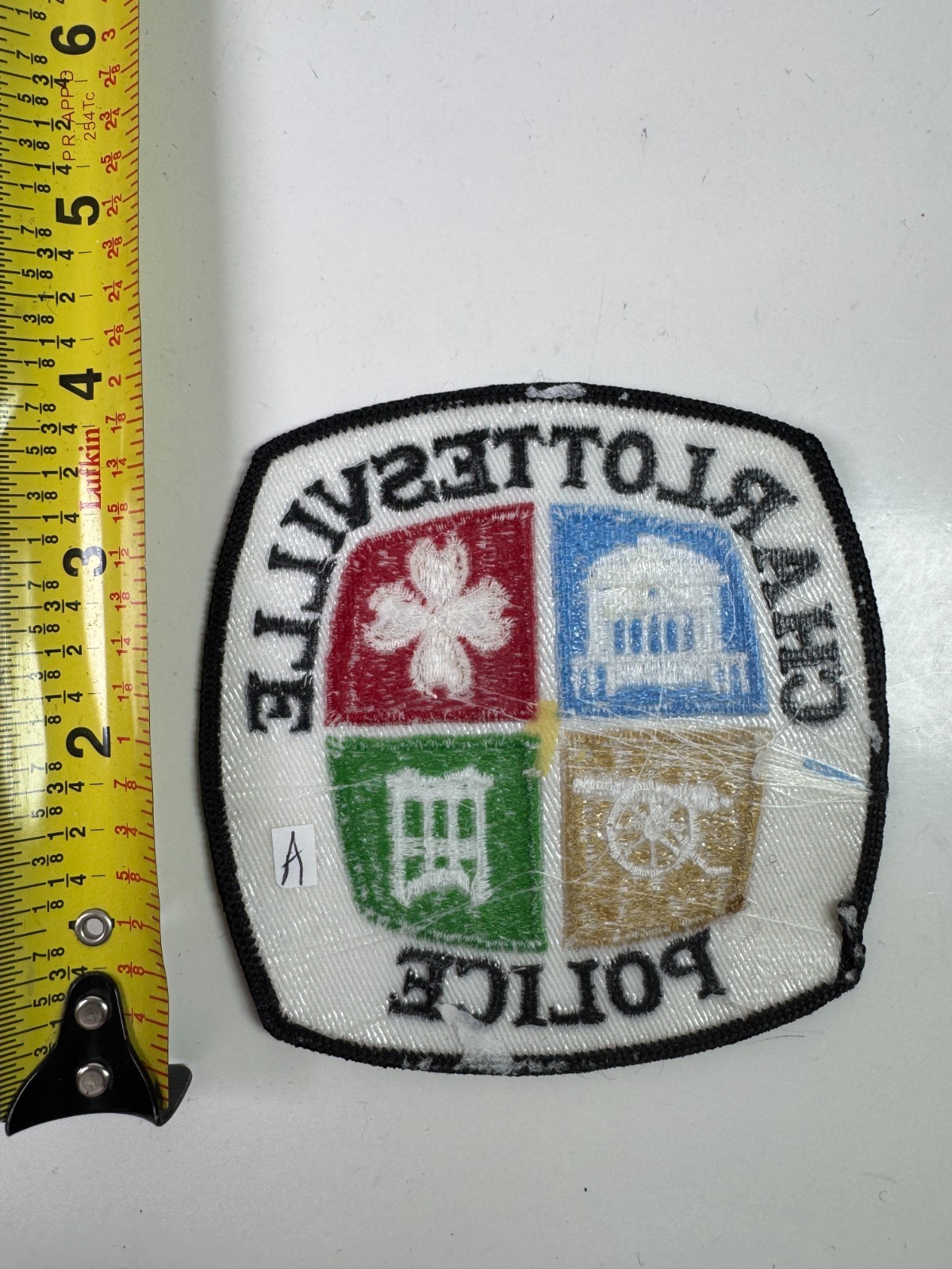 Charlottesville Police Virginia Patch Q6A