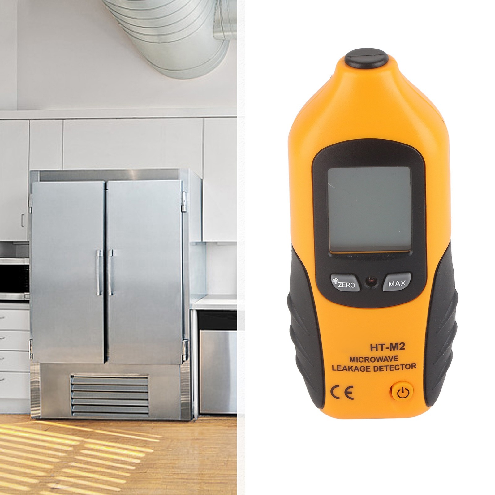 HT M2 Digital LCD Display Microwave Leakage Detector High Accuracy CMVM