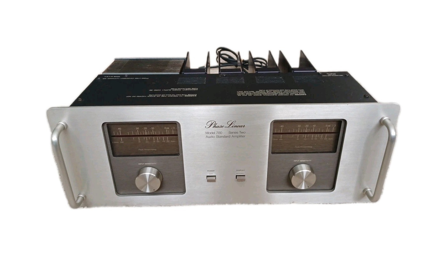 Phase Linear Model 700 Series Two 2 Power Amplifier, Uniquely Upgraded Restomod