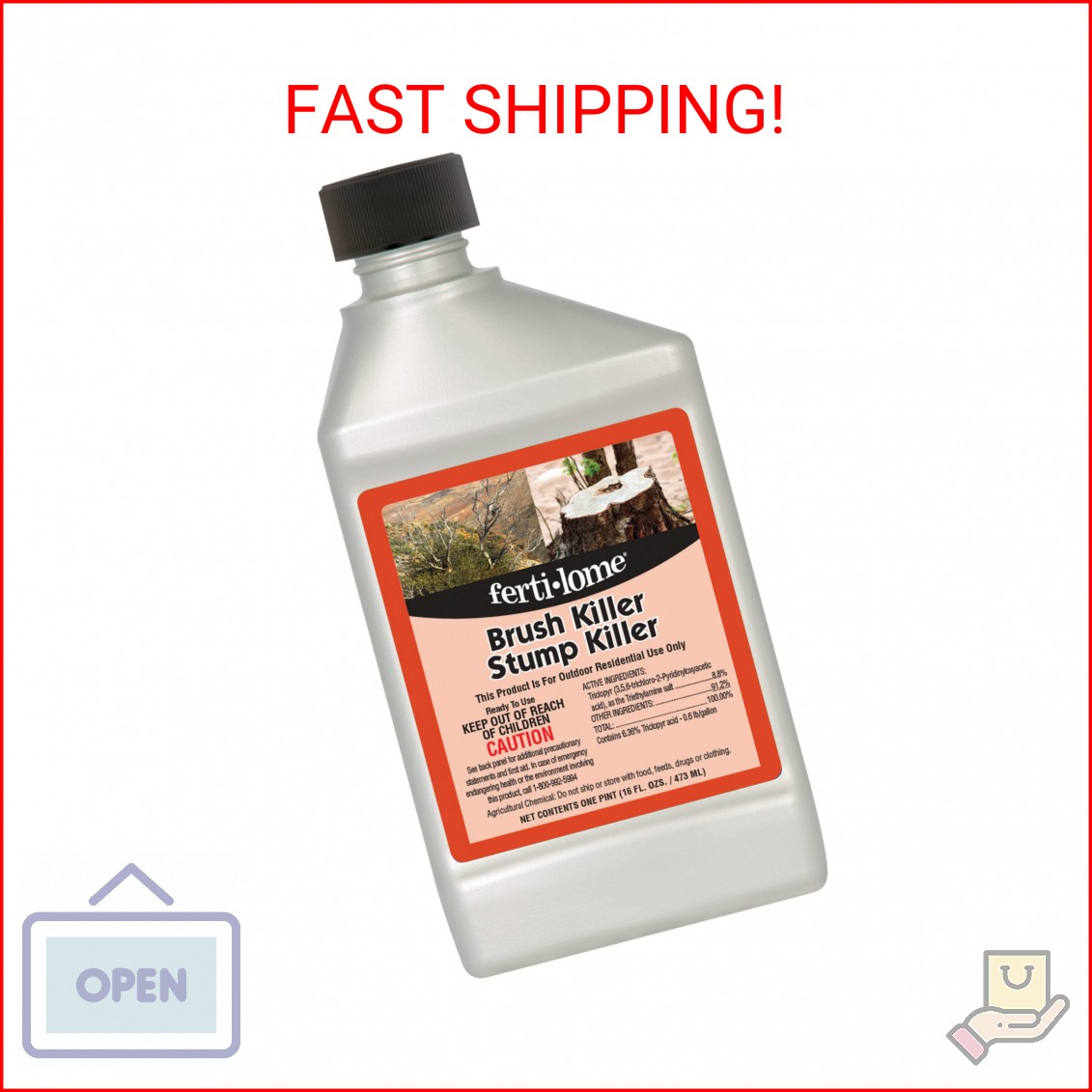 Fertilome (11484) Brush Killer Stump Killer (16 oz)