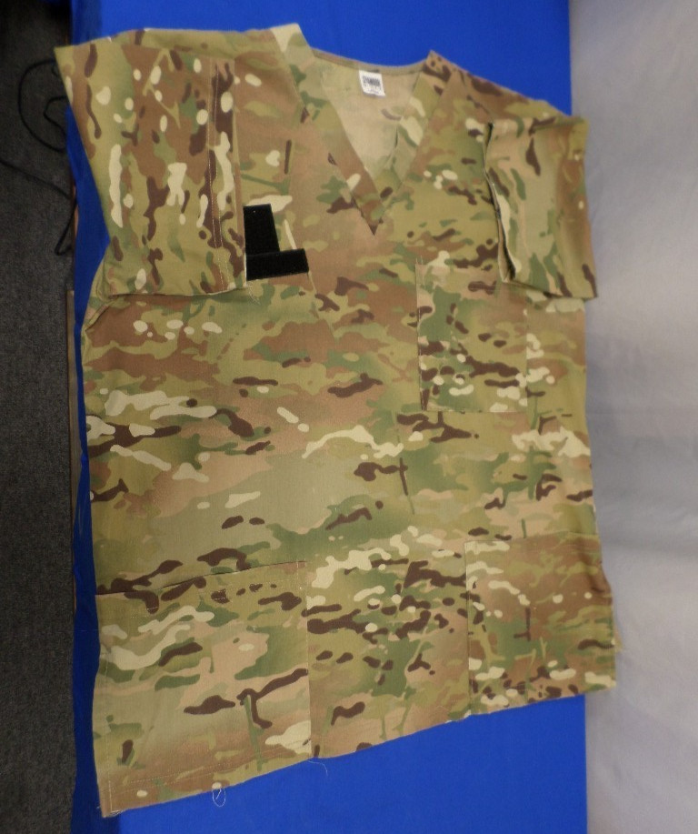 USAF ARMY MIL OCP SCORPION CURRENT 2026 ISSUE MEDIC SCRUB TOP SHIRT LARGE
