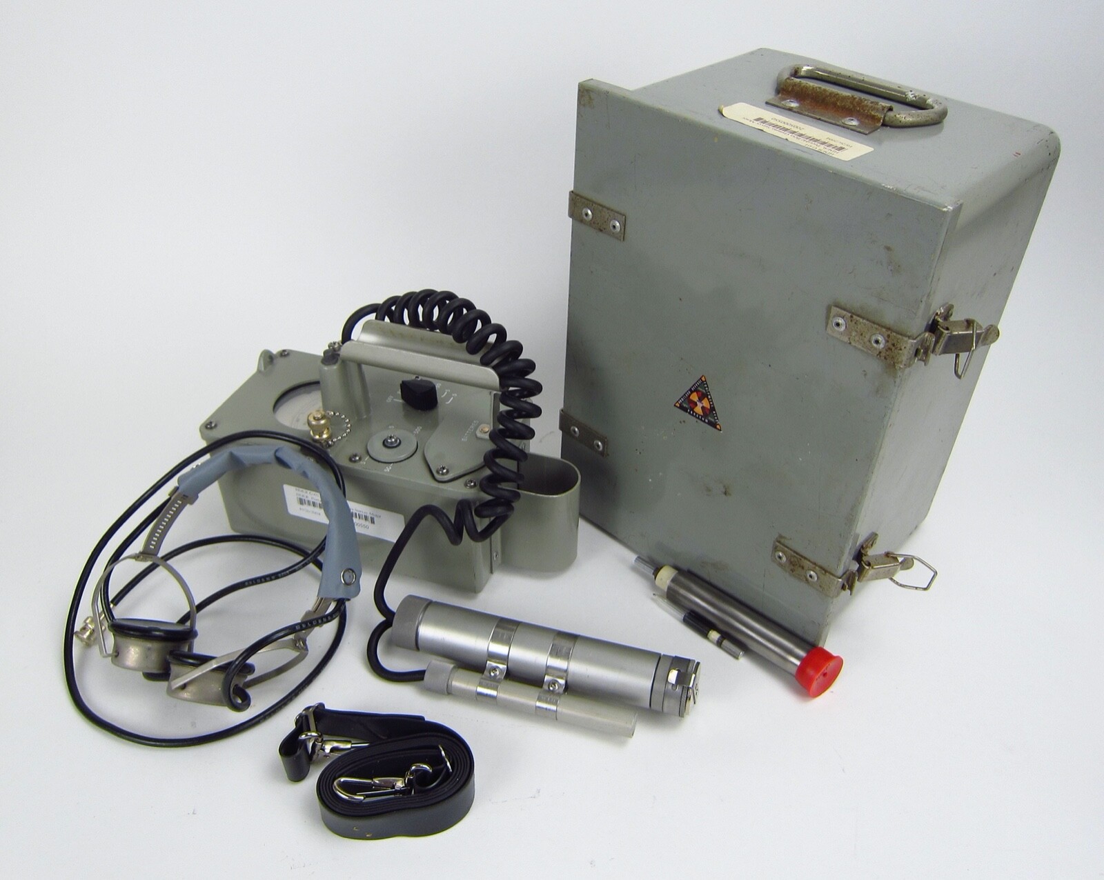 Vintage HDER Portable Beta Gamma Survey Meter 2004 with Manual and Accessories