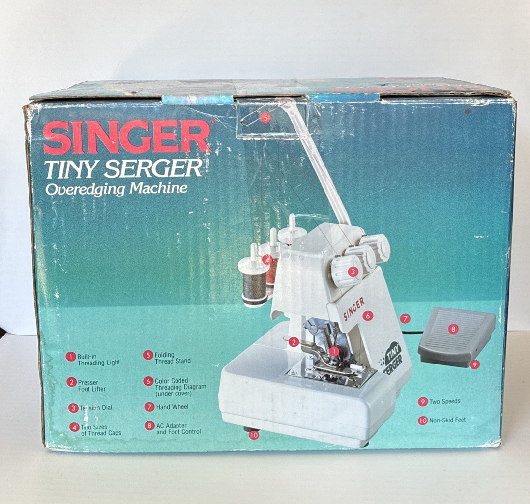 Singer Tiny Serger Electric Overedging Machine - (TS380A)