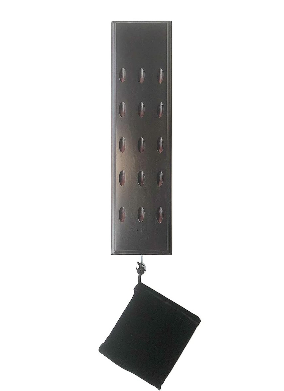 Dart Caddy, Wall Mount Wood Dart Holder/Stand, Holds 15 Steel/Soft Tip Darts,...