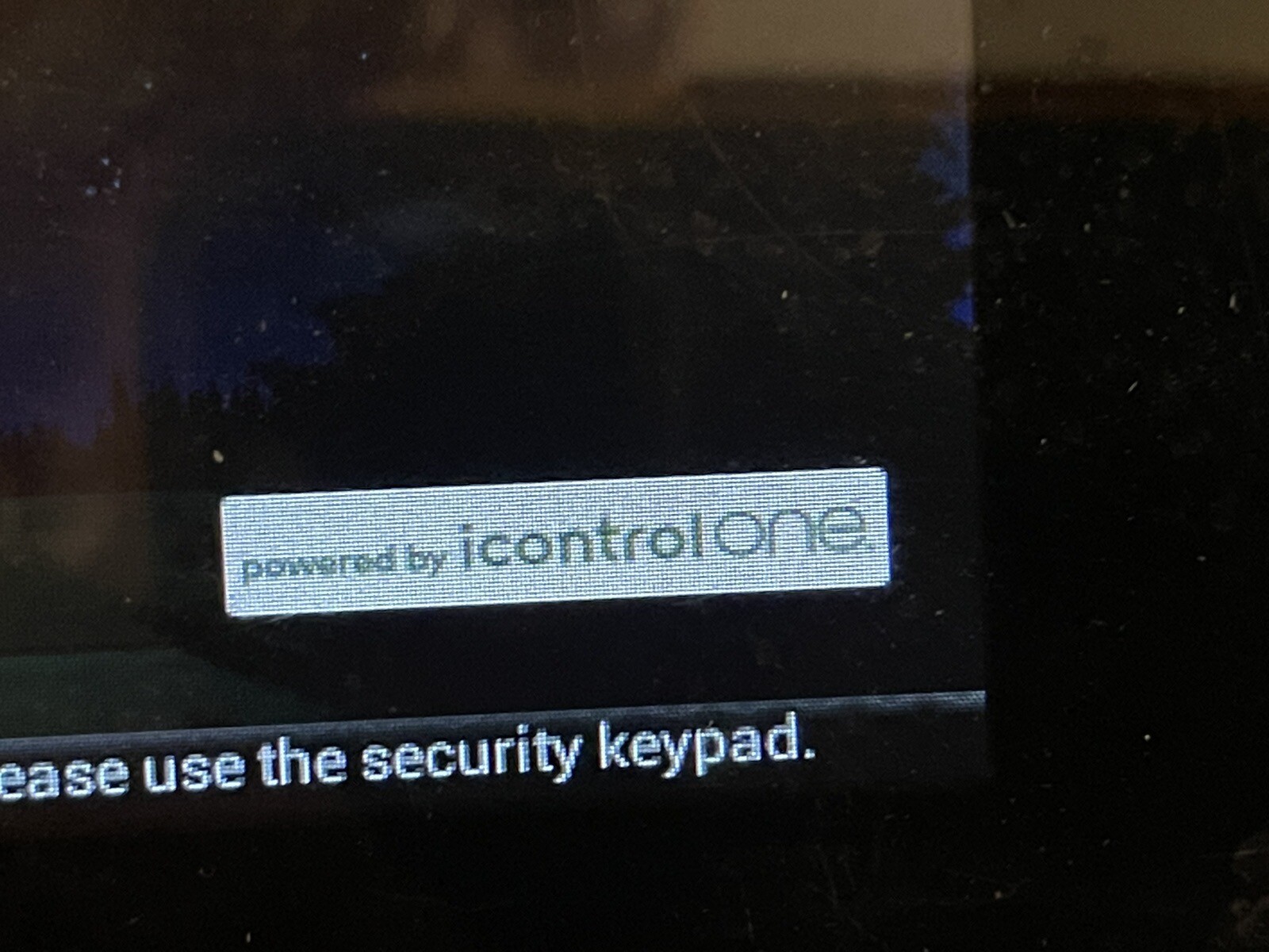 ADT Command Unit Keypad
