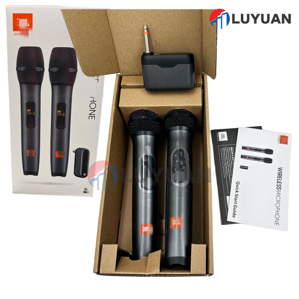 JBLWIRELESSMICAM 2 Wireless Dynamic Microphones with Receiver New TX stock
