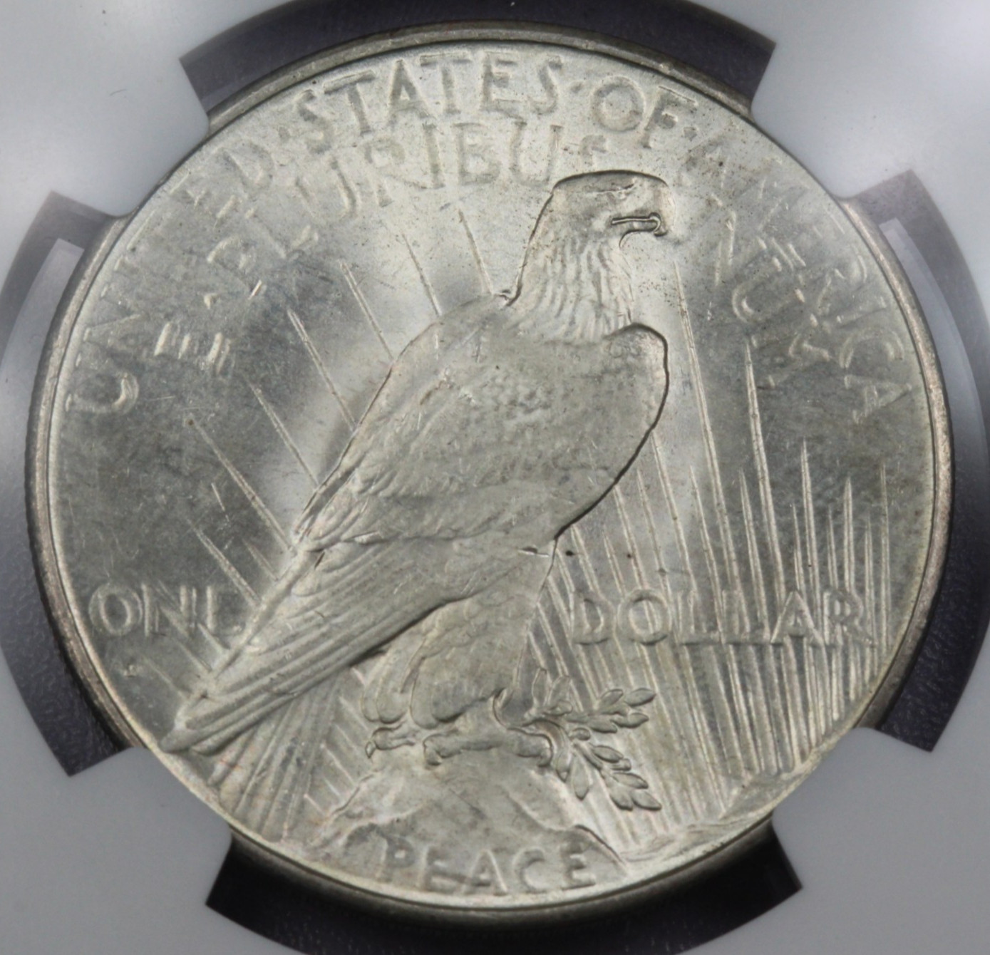 1934-D $1 Peace Silver Dollar NGC MS 62