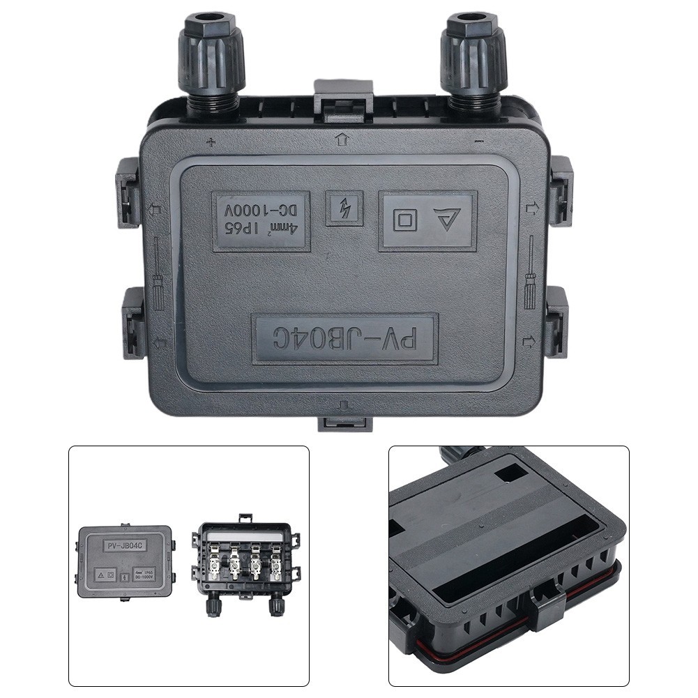 PV Solar Panel Junction Box 180W-300W Waterproof IP67 for PV Solar System