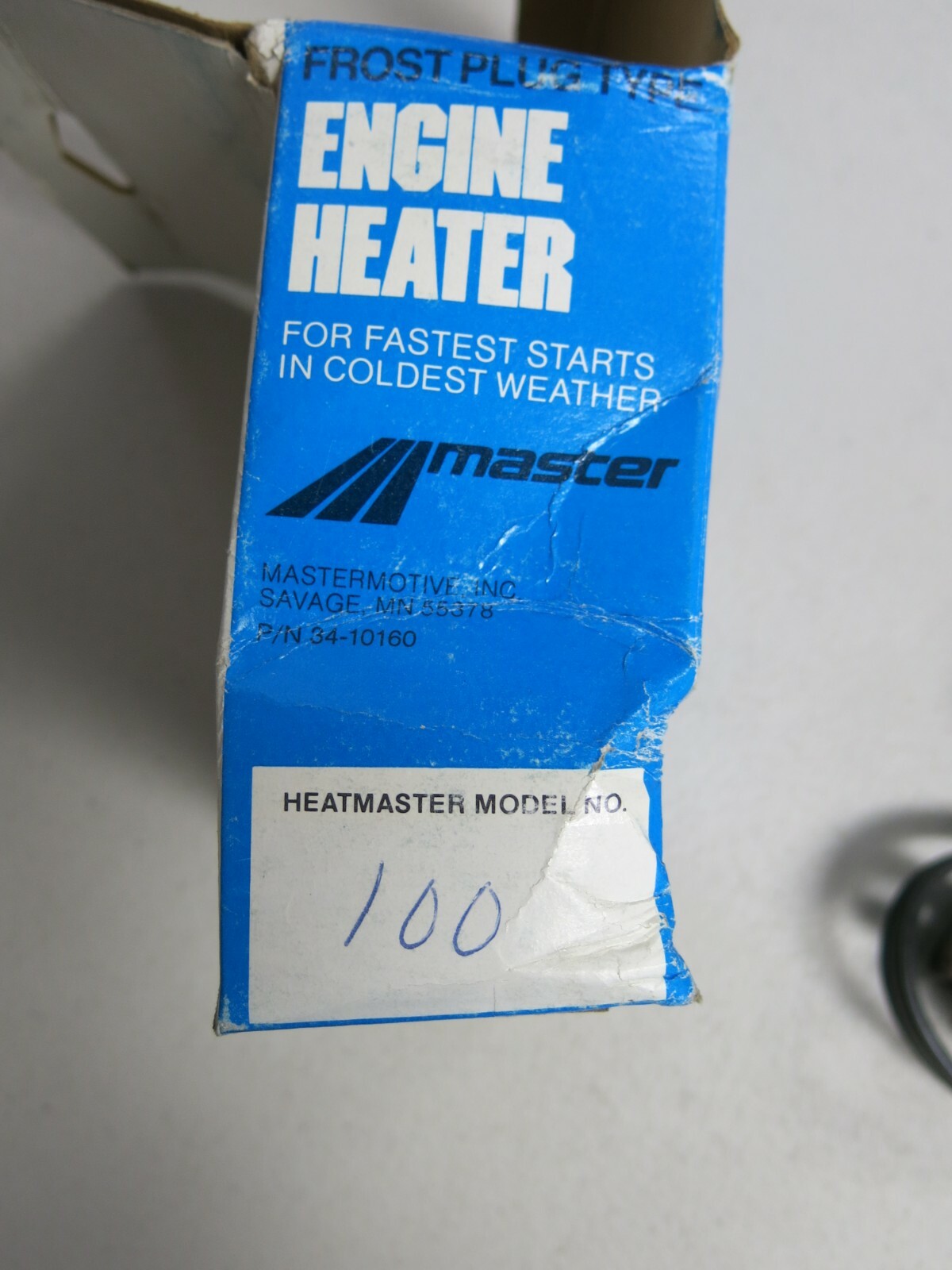Master Frost Plug Type Engine Heater 3410160 (100)