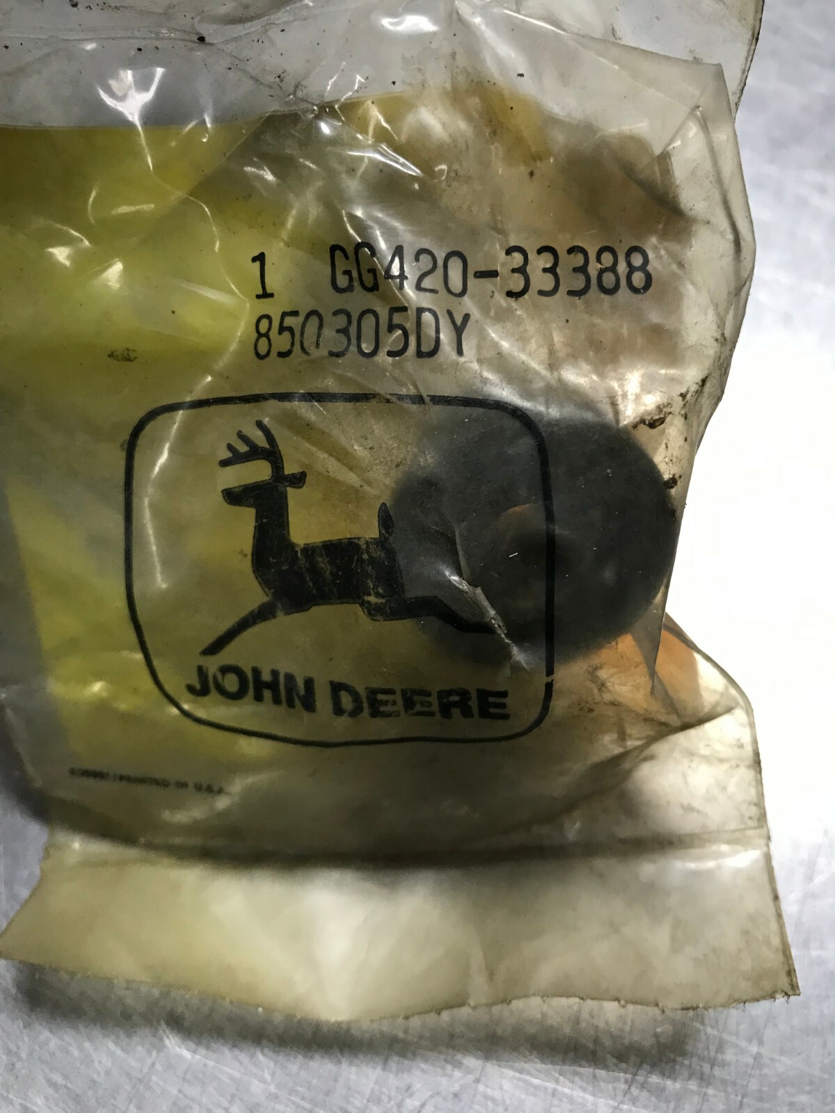 GG420-33388  Genuine OEM  John Deere   BUSHING   GG42033388