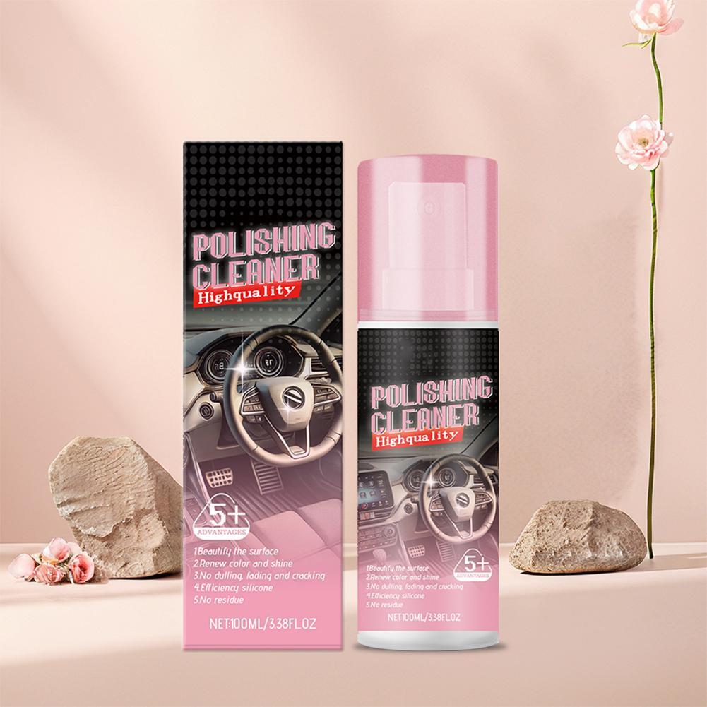 100ML Polishing CleanerCar Interior, Car Interior Detailer and CleaUS☆☆