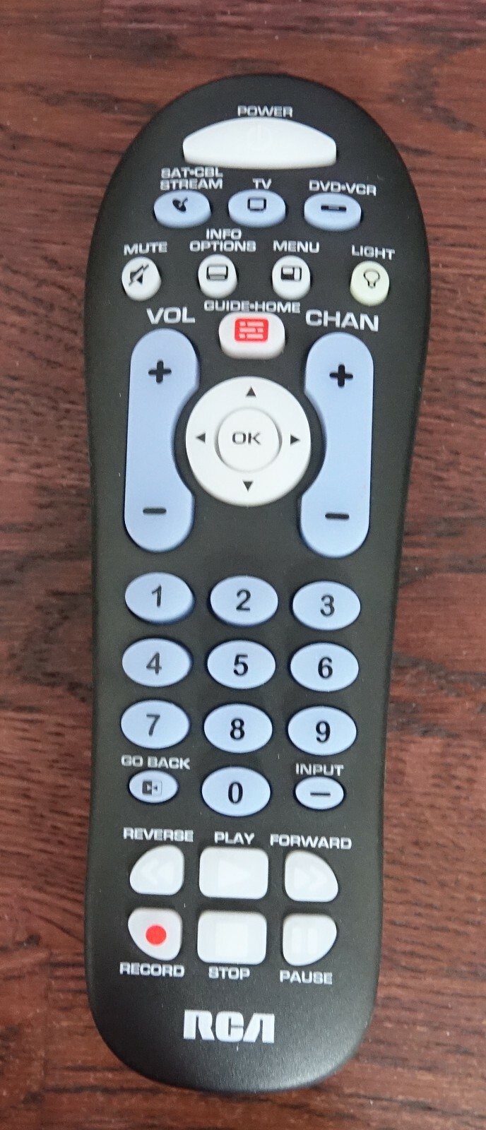 RCA RCR314WR 3-Device Universal Remote Control