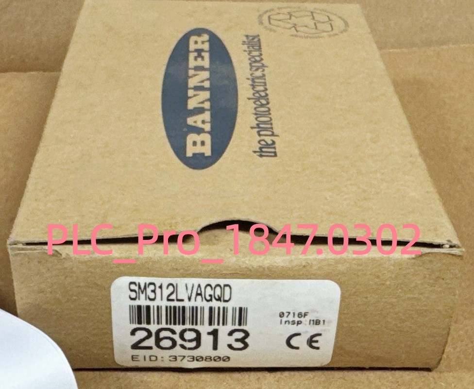 1PCS New BANNER SM312LVAGQD photoelectric switch sensor  Fast delivery