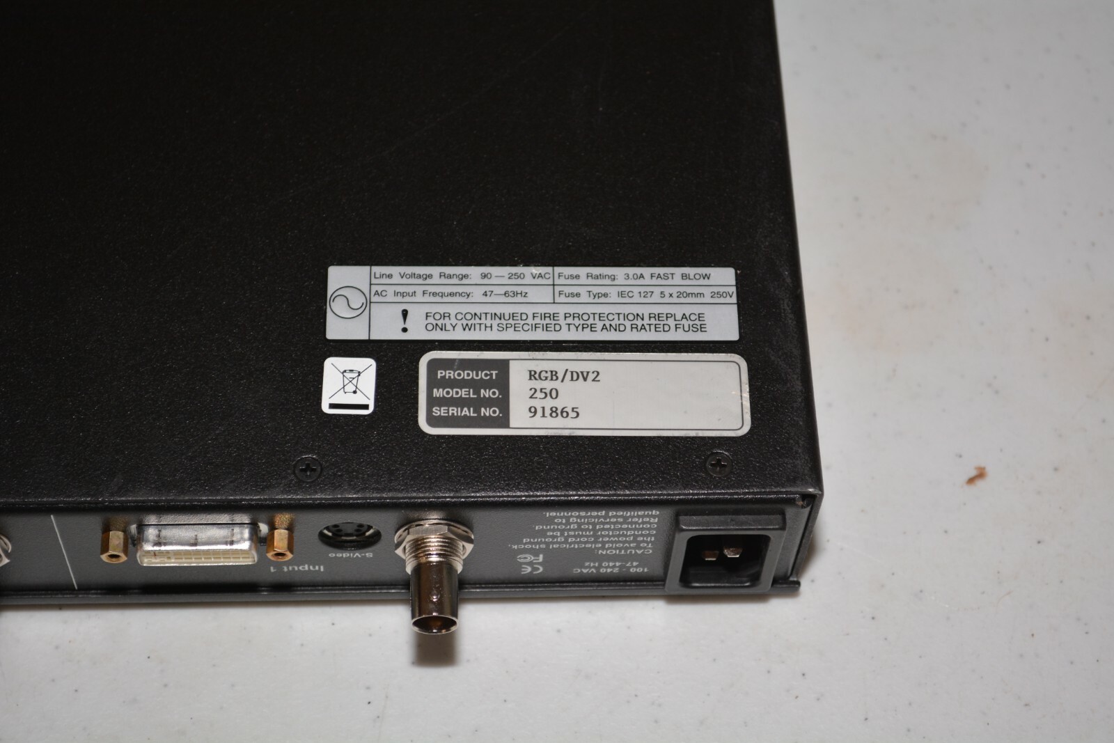 ^ RGB Spectrum Dualview 2 250 RGB/DV2 Two Window Video Display Processor #D622