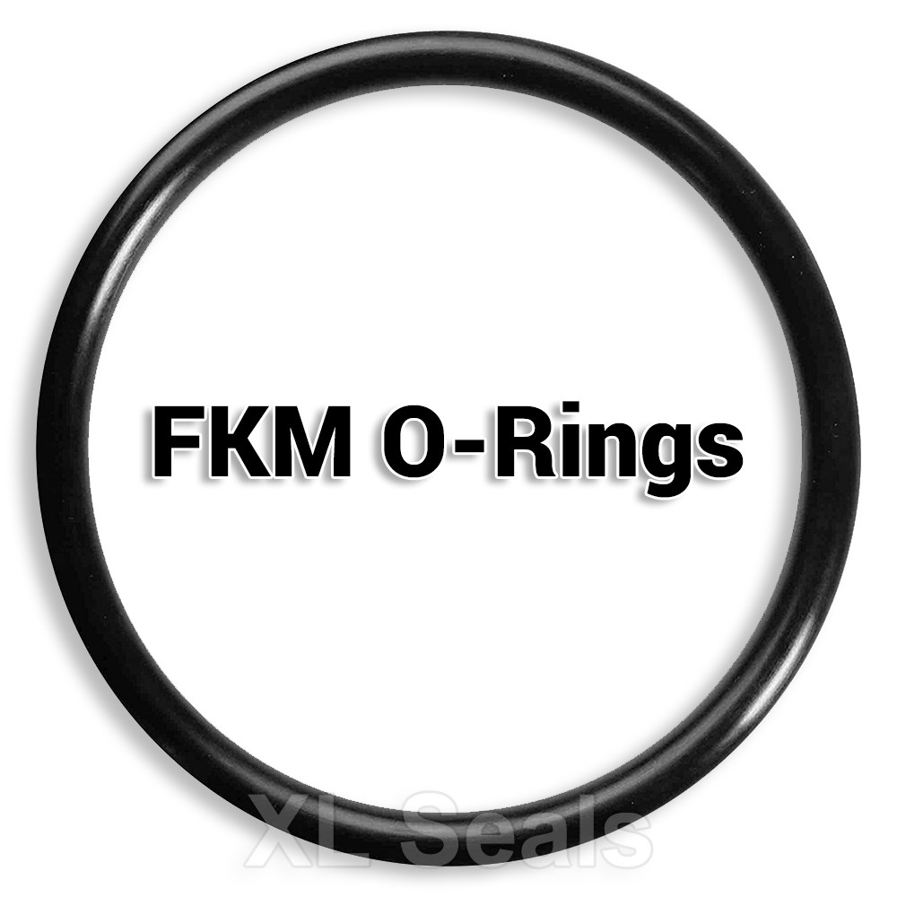 FKM Viton 75 Black O-rings Size 140 - 2 pieces
