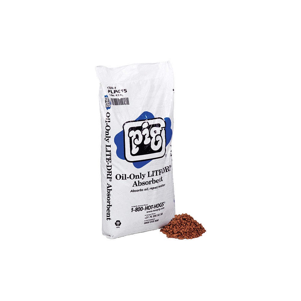 PIG PLP415 Lite-Dri Loose Absorbent,10 lb 30RD02