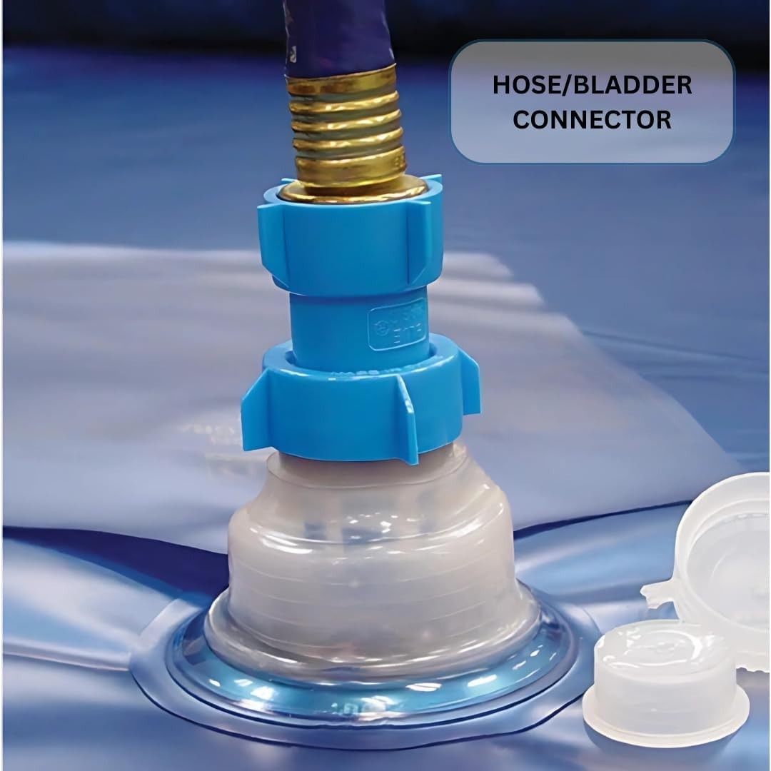 Blue Magic Waterbed Fill & Drain Kit - Spill-Proof & Leak-Resistant Solution