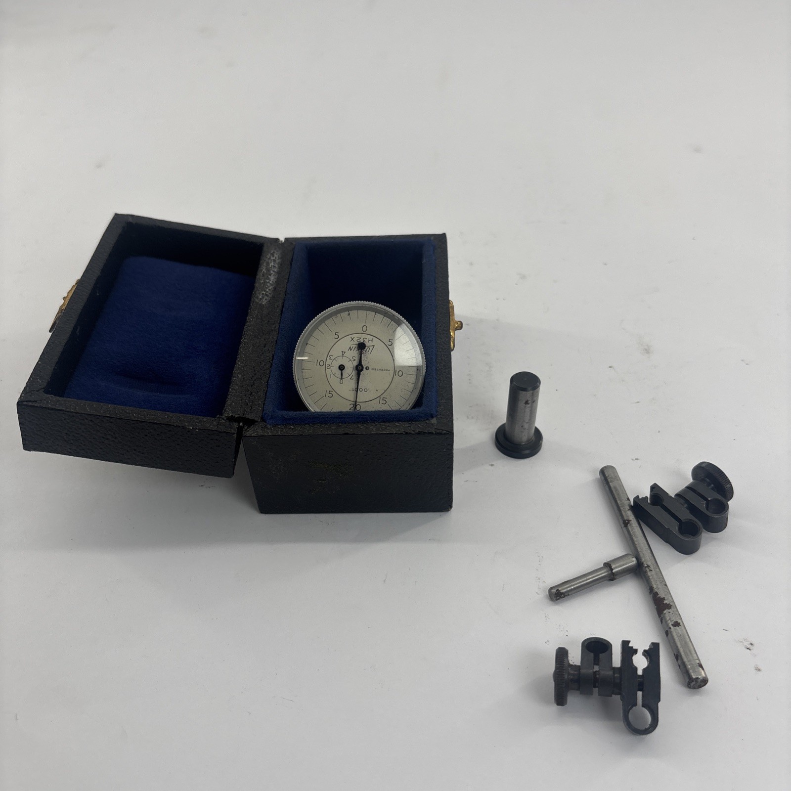 Vintage LUFKIN H32X Dial indicator .0001”Range 0-20 Used Switzerland