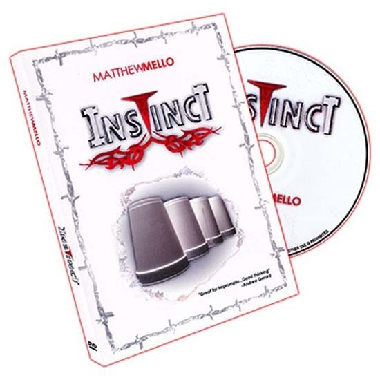 INSTINCT DVD By MATTHEW MELLO -  (RUSSIAN ROULETTE VARIATION) - MAGIC TRICK