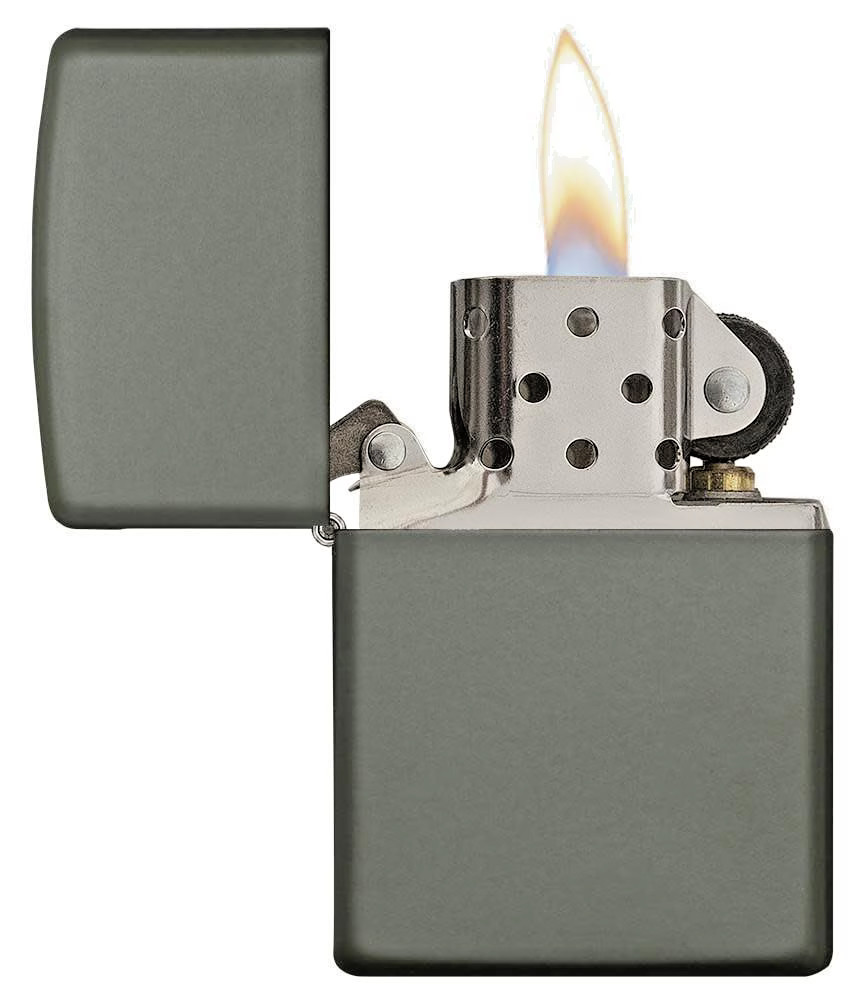 Zippo Lighter – Classic Zippo | Green Matte