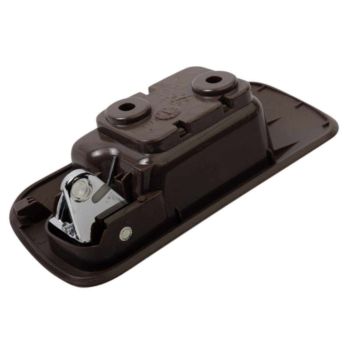 Front Right Interior Door Handle Chrome & Brown For 2001-2005 Honda Civic