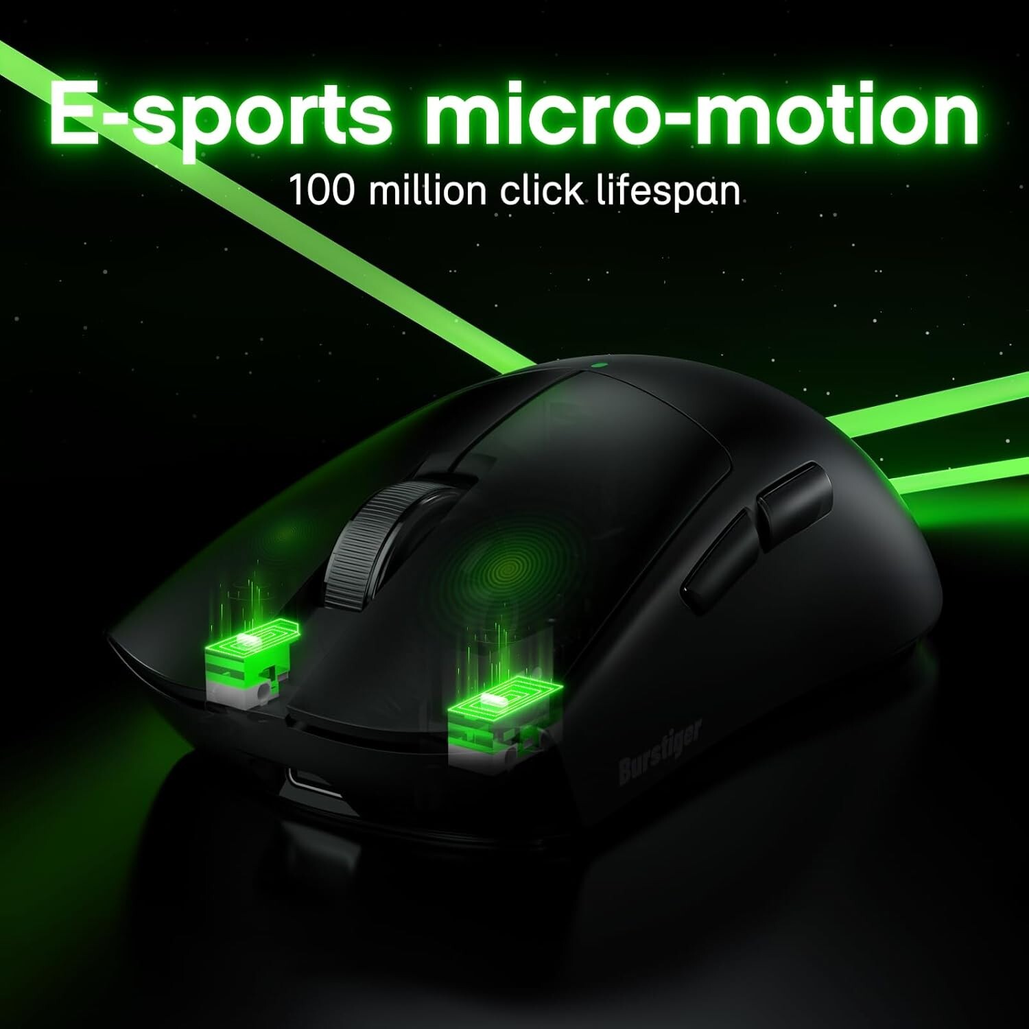 Claw Wireless Gaming Mouse, Ergonomic Mouse, 55g Ultra-Lightweight, 26000 DPI