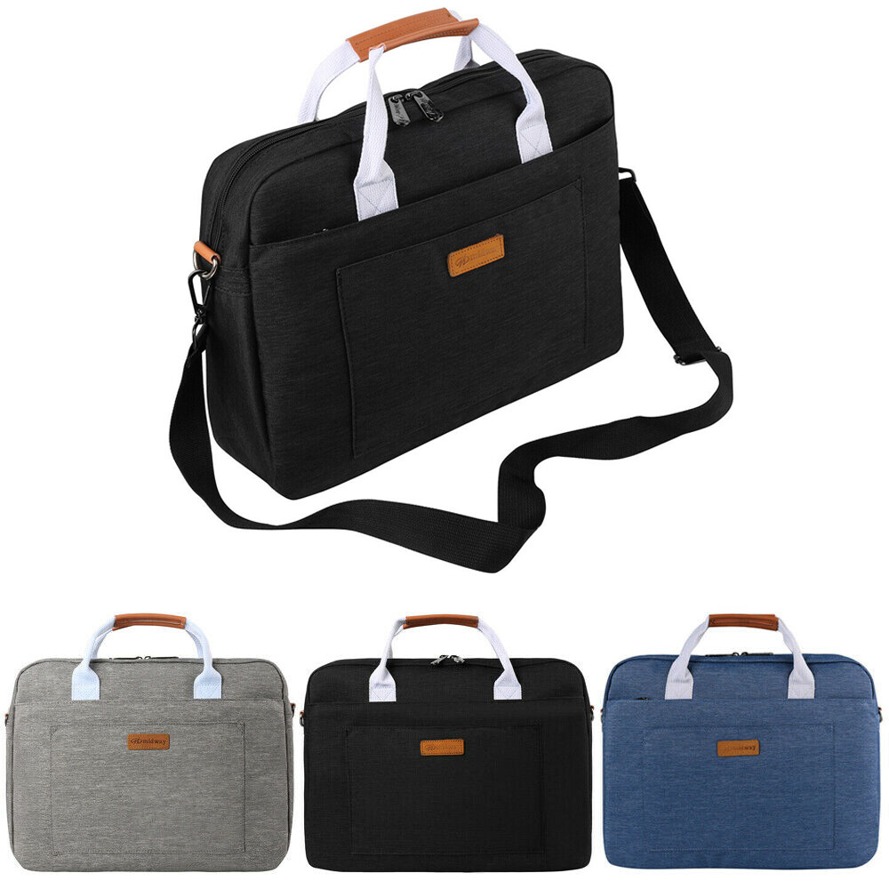 15" Nylon Crossbody Bag Business Laptop Case For Dell Inspiron 15 / Latitude 15