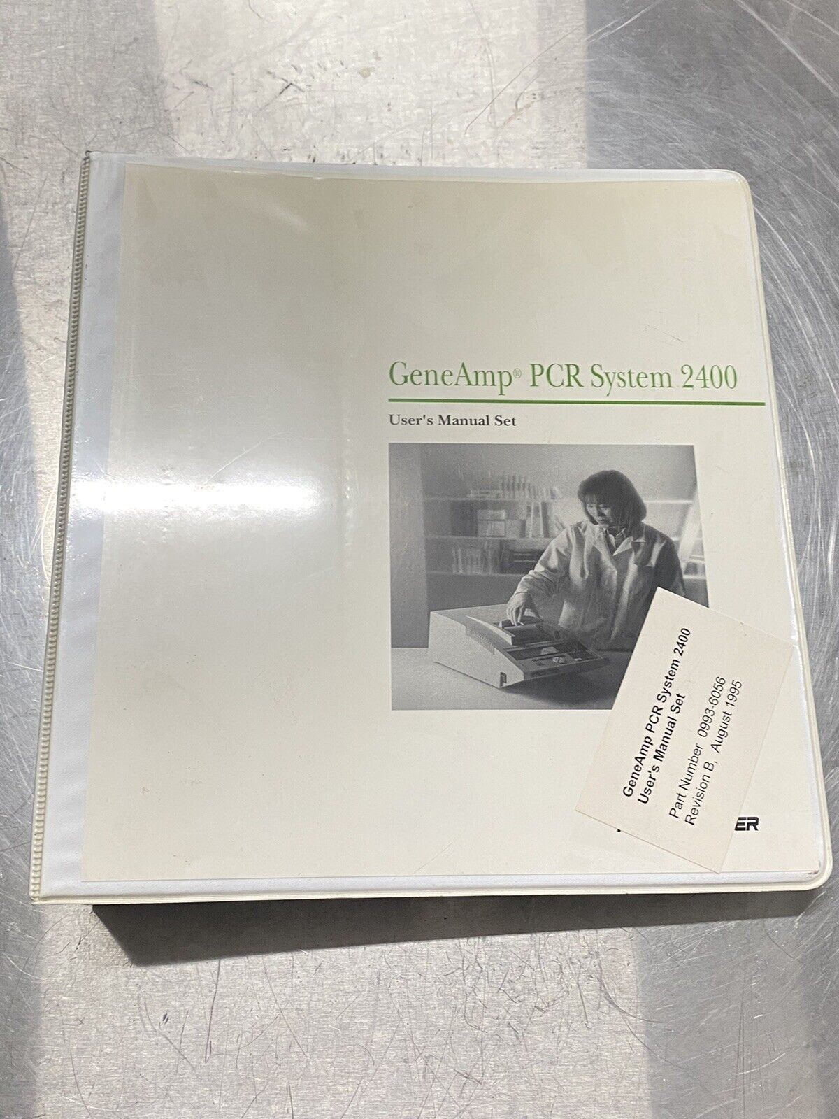 Perkin Elmer PE GeneAmp PCR System 2400 - Users Guide / Instructions Manual